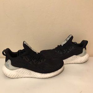 Adidas AlphaBoost x Parley Core Black White Men Running Shoe Size 9.5